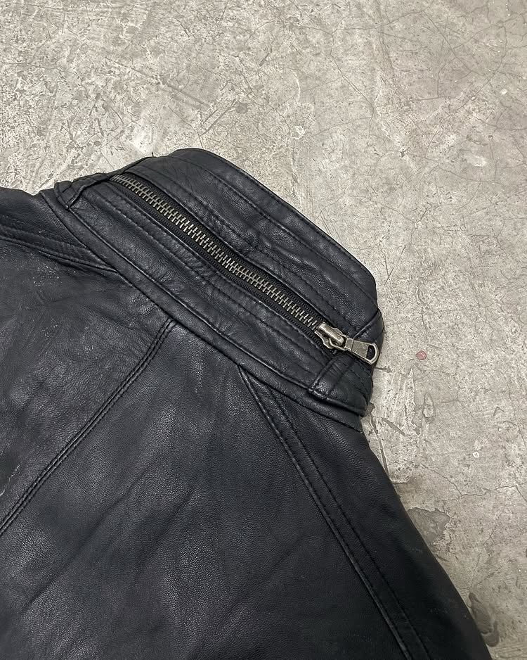 Number nine aw07 lamb skin leather jacket